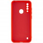 Чохол Silicone Cover My Color Full Camera (A) для ZTE Blade A7 Fingerprint (2020) Червоний / Red