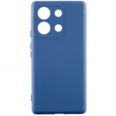 Чохол Silicone Cover Lakshmi Full Camera (AA) для Xiaomi Poco X6 Pro Синій / Navy Blue