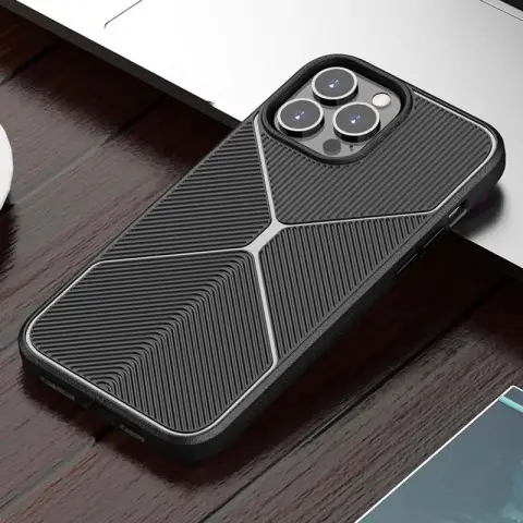 Чохол TPU BlackWood для Apple iPhone 12 Pro Max (6.7") Чорний