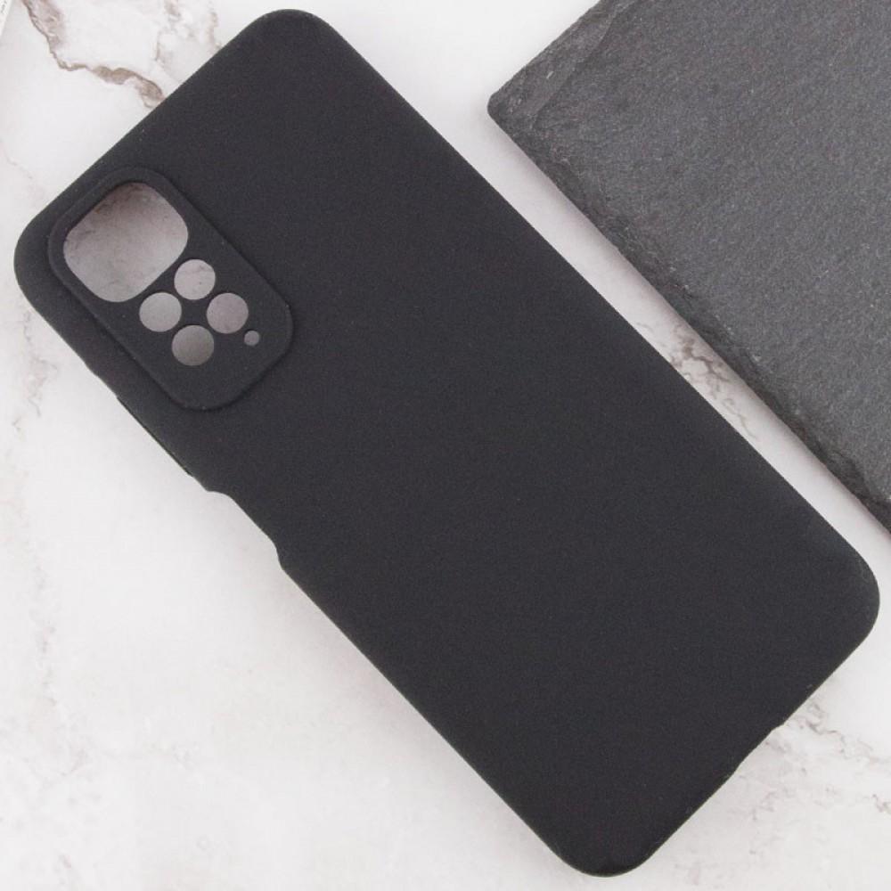 Чохол TPU GETMAN Liquid Silk Full Camera для Xiaomi Redmi Note 11 (Global) / Note 11S Чорний / Black Чохол TPU GETMAN Liquid Silk Full Camera для Xiaomi Redmi Note 11 (Global) / Note 11S Чорний / Black