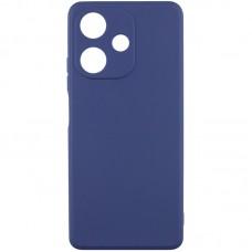 Силіконовий чохол Candy Full Camera для Infinix Hot 30 Play Синій / Dark Blue