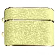 Шкіряний футляр Suitcase для навушників AirPods 3 Khaki