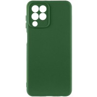 Чохол TPU GETMAN Liquid Silk Full Camera для Samsung Galaxy M33 5G Зелений / Dark green