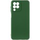 Чохол TPU GETMAN Liquid Silk Full Camera для Samsung Galaxy M33 5G Зелений / Dark green