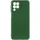 Чохол TPU GETMAN Liquid Silk Full Camera для Samsung Galaxy M33 5G Зелений / Dark green