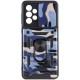Ударостійкий чохол Camshield Serge Ring Camo для Samsung Galaxy A73 5G Фіолетовий / Army Purple