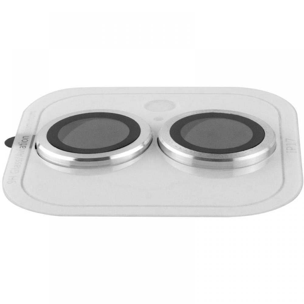 Захисне скло Metal Classic на камеру (у упак.) для Apple iPhone 17 (6.3") Срібний / Silver