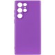Чохол Silicone Cover Lakshmi Full Camera (A) для Samsung Galaxy S24 Ultra Фіолетовий / Purple