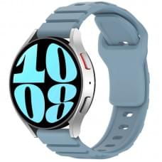 Силіконовий ремінець Defense для Smart Watch 22mm Light Blue