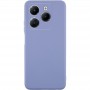 Силіконовий чохол Candy Full Camera для Infinix Hot 40 Блакитний / Mist blue