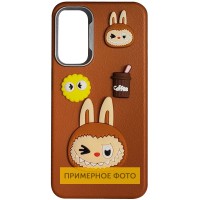 Чохол TPU Leather Toys для Xiaomi Poco X5 Pro 5G / Note 12 Pro 5G Labubu / Brown