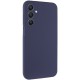 Чохол Silicone Cover Lakshmi Full Camera (AA) для Samsung Galaxy A05s Синій / Midnight Blue