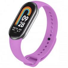 Силіконовий ремінець для Xiaomi Mi Band 8 Фіолетовий / Purple