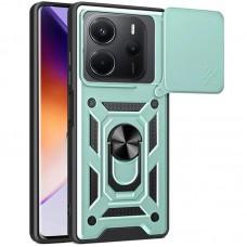 Чохол Ummi Camshield Serge Ring для Xiaomi Redmi Note 14 4G (Int. version) Зелений