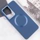 TPU чохол Bonbon Metal Style with MagSafe для Samsung Galaxy S24 Ultra Синій / Cosmos Blue