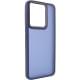 Чохол TPU+PC Lyon Frosted для Motorola Edge 60 Fusion Navy Blue