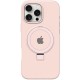 Чохол Silicone Case Full Protective with Ring для Apple iPhone 16 Pro (6.3") Pink