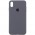 Чохол Silicone Case Full Protective (AA) для Apple iPhone X (5.8") / XS (5.8") Сірий / Dark Grey