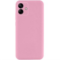 Чохол TPU GETMAN Liquid Silk Full Camera для Samsung Galaxy A06 Рожевий / Pink