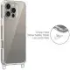 Чохол TPU Transparent with Straps для Apple iPhone 12 Pro Max (6.7") Grey