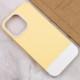 Чохол TPU+PC Bichromatic для Apple iPhone 13 Pro (6.1") Creamy-yellow / White