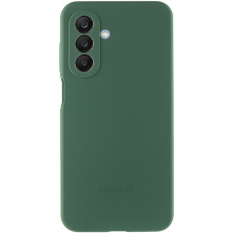 Чохол Silicone Cover Lakshmi Full Camera (AAA) with Logo для Samsung Galaxy A26 5G Зелений / Cyprus Green