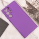 Чохол Silicone Cover Lakshmi Full Camera (A) для Samsung Galaxy S24 Ultra Фіолетовий / Purple