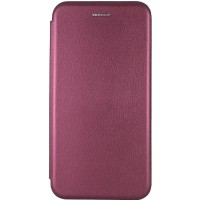 Шкіряний чохол-книжка Classy для Samsung Galaxy S20 FE Бордовий