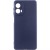 Чохол Silicone Cover Ummi Lakshmi Full Camera (AA) для Motorola Moto G85 Синій / Midnight Blue