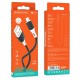 Дата кабель Borofone BX79 USB to MicroUSB (1m) Чорний