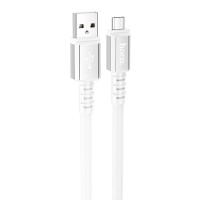 Дата кабель Hoco X85 Strength USB to MicroUSB (1m) White