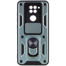 Чохол Ummi Camshield Serge Ring для Xiaomi Redmi Note 9 / Redmi 10X Зелений