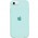 Чохол Silicone Case Full Protective (AA) для Apple iPhone SE (2020) Бірюзовий / Turquoise