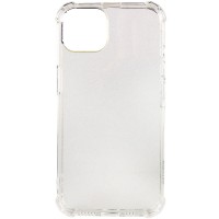 TPU чохол GETMAN Ease logo посилені кути для Apple iPhone 13 (6.1") Безбарвний (прозорий)