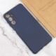 Чохол TPU GETMAN Liquid Silk Full Camera для Samsung Galaxy M34 5G Синій / Midnight Blue