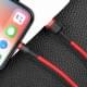 Дата кабель Baseus Cafule Lightning Cable 1.5A (2m) (CALKLF-C) Червоний / Чорний
