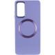 TPU чохол Bonbon Metal Style with MagSafe для Samsung Galaxy S24+ Бузковий / Dasheen