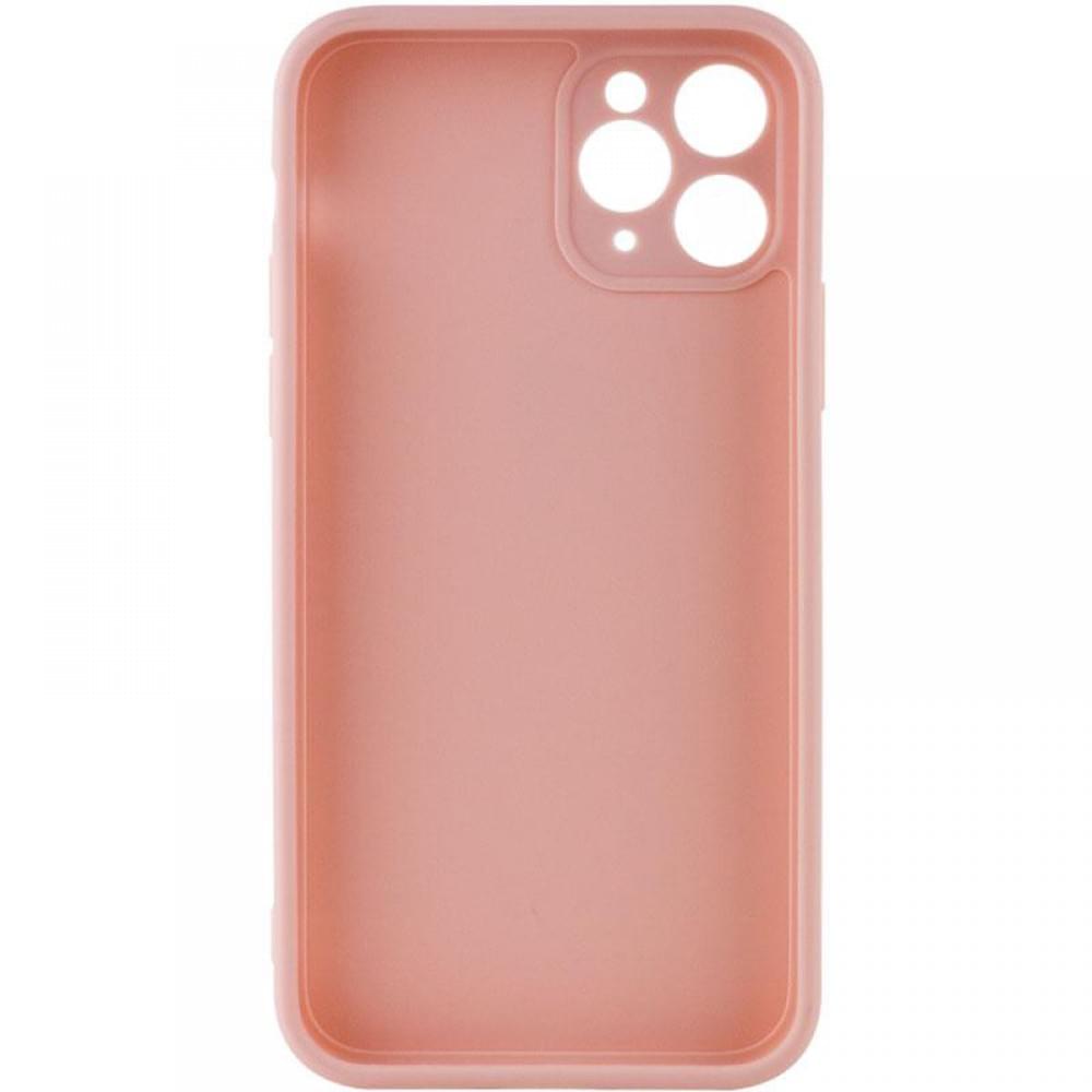 Силіконовий чохол Candy Full Camera для Apple iPhone 11 Pro (5.8") Рожевий / Pink Sand