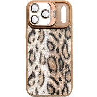 Чохол TPU+PC Wild Leopard with MagSafe and Lens для Apple iPhone 17 Pro (6.3") Brown