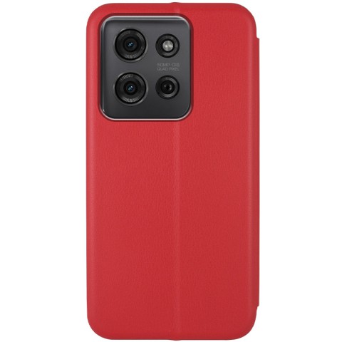 Шкіряний чохол-книжка Classy для Motorola Moto G75 5G Червоний