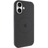 Чохол Silicone Case Full Protective (AA) V2 with MagSafe для Apple iPhone 17 (6.3") Сірий / Dark Gray