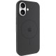 Чохол Silicone Case Full Protective (AA) V2 with MagSafe для Apple iPhone 17 (6.3") Сірий / Dark Gray