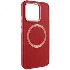 TPU чохол Bonbon Metal Style with MagSafe для Xiaomi 14 Червоний / Red