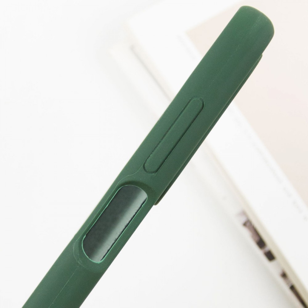 Чохол Silicone Cover Lakshmi Full Camera (AAA) with Logo для Samsung Galaxy A26 5G Зелений / Cyprus Green