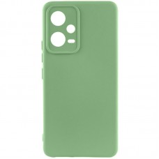 Чохол Silicone Cover Lakshmi Full Camera (AAA) для Xiaomi Poco X5 5G / Redmi Note 12 5G М'ятний / Mint