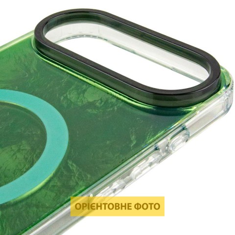 Чохол TPU Shiny Mountain (MagFit) для Apple iPhone 17 Air (6.5") Green