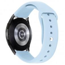 Силіконовий ремінець Sport для Smart Watch 22mm Блакитний / Light Blue