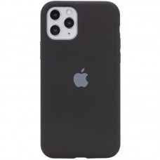Чохол Silicone Case Full Protective (AA) для Apple iPhone 11 Pro Max (6.5") Чорний / Black
