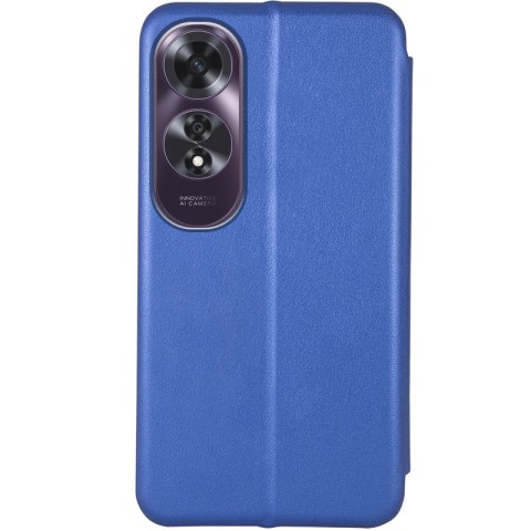 Шкіряний чохол-книжка Classy для Oppo A60 4G Синій