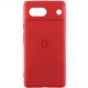Чохол Silicone Cover Lakshmi Full Camera (AAA) with Logo для Google Pixel 7a Червоний / Red